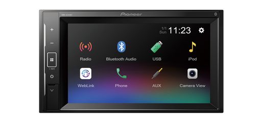 PIONEER DMH-A240BT 2DIN AUTORÁDIO S LCD DISPLEJEM A BLUETOOTH