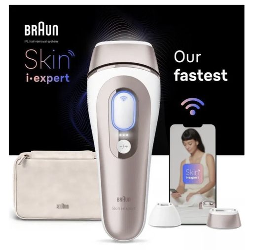 BRAUN SMART IPL SKIN I·EXPERT PL7147 + POUZDRO A 2 HLAVY