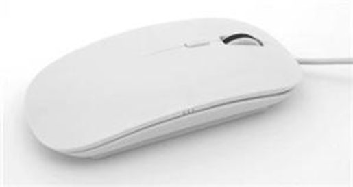 ACUTAKE PURE-O-MOUSE WHITE 800/1200DPI (USB)