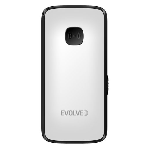 EVOLVEO EASYPHONE ID, MOBILNÍ TELEFON PRO SENIORY, BÍLÁ