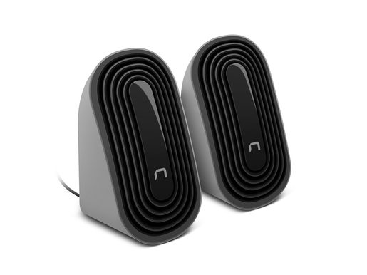 KANCELÁŘSKÁ SADA 4V1 NATEC TETRA CZ/SK LAYOUT, ČERNO-ŠEDÁ