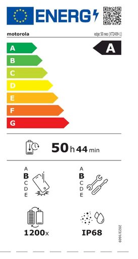 MOTOROLA EDGE 50 NEO 12GB/512GB PANTONE NAUTICAL BLUE