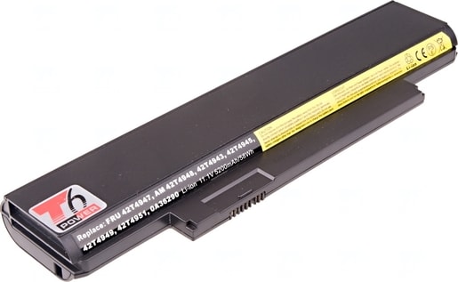 BATERIE T6 POWER LENOVO THINKPAD EDGE E120, E125, E320, E325, X121E, X130E, 6CELL, 5200MAH