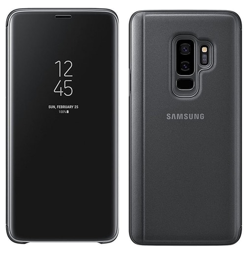 EF-ZG965CBE SAMSUNG CLEAR VIEW COVER BLACK PRO G965 GALAXY S9 PLUS (EU BLISTER)