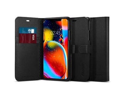 OCHRANNÉ POUZDRO SPIGEN WALLET S PRO APPLE IPHONE 11 ČERNÉ