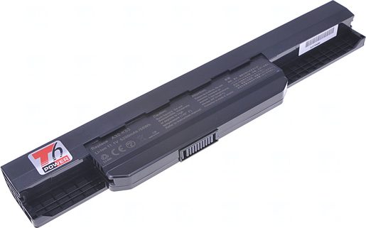 BATERIE T6 POWER ASUS K43, K53, K84, A43, A53, A54, P43, P53, X43, X53, X54, X84, 6CELL, 5200MAH
