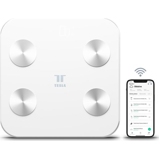 OSOBNÍ VÁHA SMART WI-FI TESLA