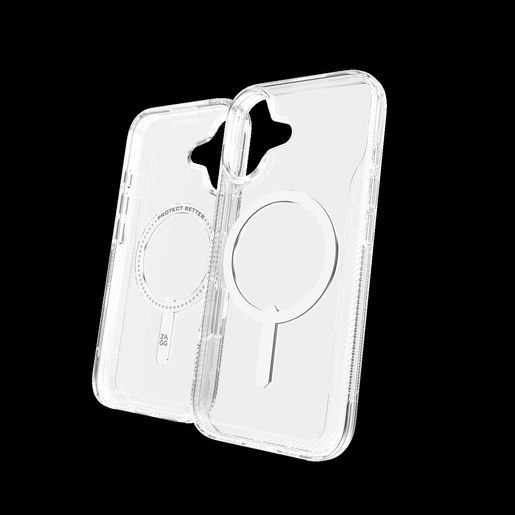 ZAGG OCHRANNÝ KRYT LUXE SNAP APPLE 17 - PRŮHLEDNÝ