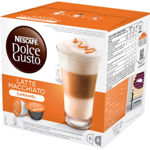 NESCAFÉ DOLCE GUSTO LATTE MACCHIATO CARAMEL - KÁVOVÉ KAPSLE 16 KS