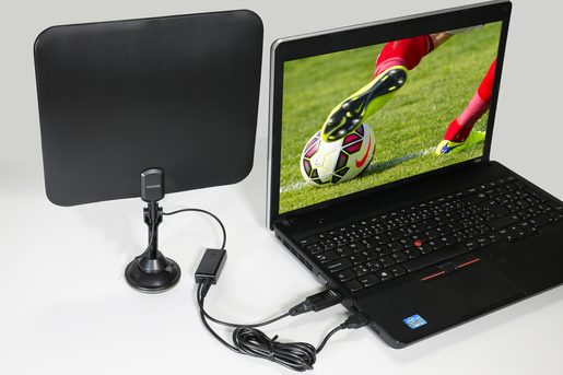 EVOLVEO XANY 2C LTE, 41DBI AKTIVNÍ POKOJOVÁ ANTÉNA DVB-T/T2, LTE FILTR