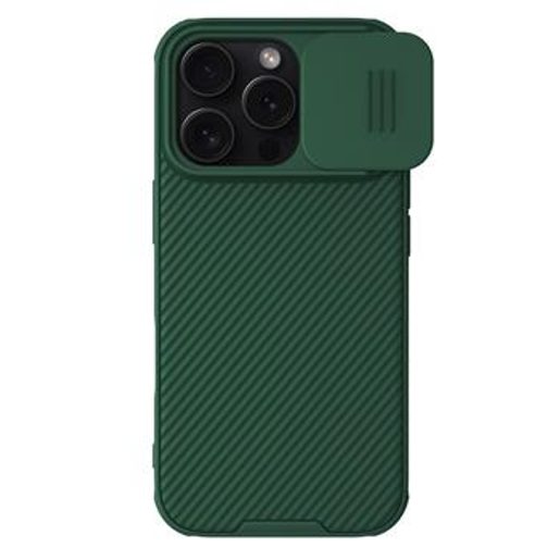 NILLKIN CAMSHIELD PRO MAGNETIC ZADNÍ KRYT PRO APPLE IPHONE 16 PRO DARK GREEN
