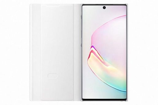SAMSUNG CLEAR VIEW COVER PRO GALAXY NOTE10+ WHITE