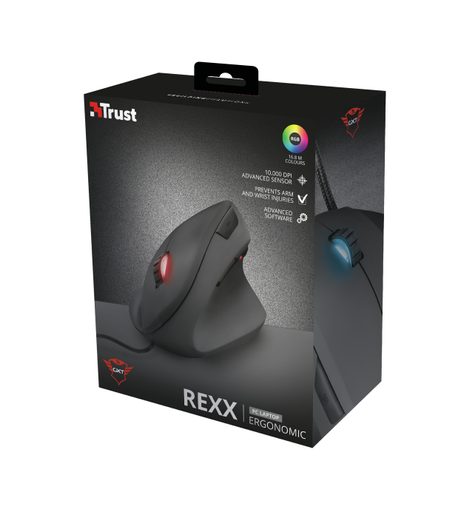 MYŠ TRUSTGXT 144 REXX VERTICAL GAMING MOUSE