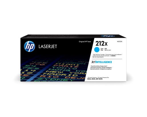 HP 212X LASERJET AZUROVÁ TONEROVÁ KAZERA, W2121X