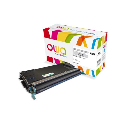 OWA ARMOR TONER PRO LEXMARK C746H1KG, ČERNÁ/BLACK