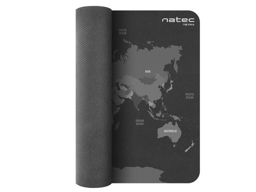 KANCELÁŘSKÁ SADA 4V1 NATEC TETRA CZ/SK LAYOUT, ČERNO-ŠEDÁ