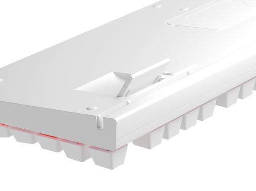 GENESIS HERNÍ MECHANICKÁ KLÁVESNICE THOR 303/RGB/OUTEMU PEACH SILENT/DRÁTOVÁ USB/US LAYOUT/BÍLÁ