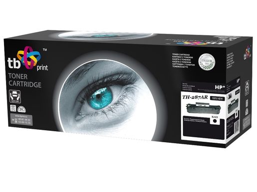 TONER TB KOMPATIBILNÍ S HP CF287A,BLACK,9000,REM.