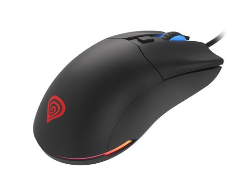 GENESIS HERNÍ OPTICKÁ MYŠ KRYPTON 750 8000DPI RGB, SW, ČERNÁ