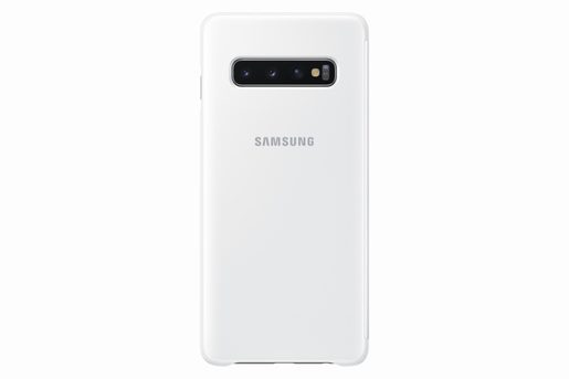 SAMSUNG CLEAR VIEW COVER S10 WHITE