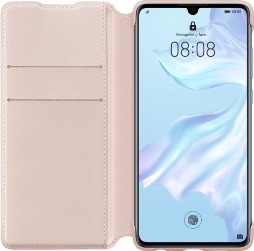 HUAWEI FLIPOVÉ POUZDRO PRO P30 PINK