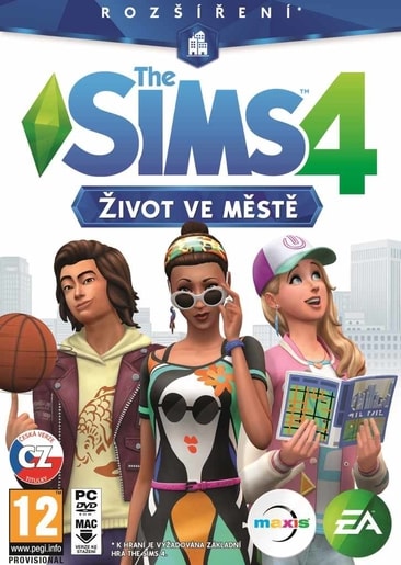 PC CD - THE SIMS 4 - ŽIVOT VE MĚSTĚ