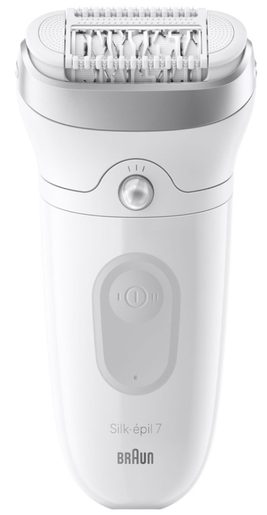 BRAUN SILK·ÉPIL 7 7-441, WHITE/SILVER - EPILÁTOR