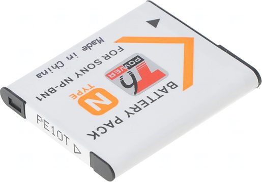BATERIE T6 POWER SONY NP-BN1, 650MAH, 2,3WH, ŠEDÁ