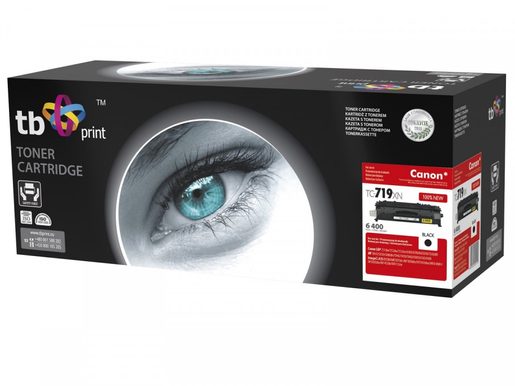 TONER TB KOMPATIBILNÍ S CANON CRG-719HBK, BLACK, 6400,NEW