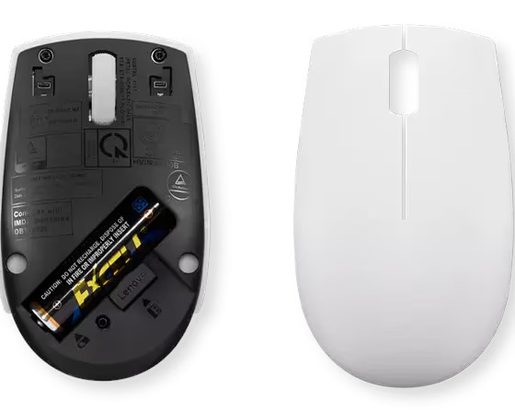 LENOVO 300 WIRELESS COMPACT MOUSE CLOUD GREY+BAT