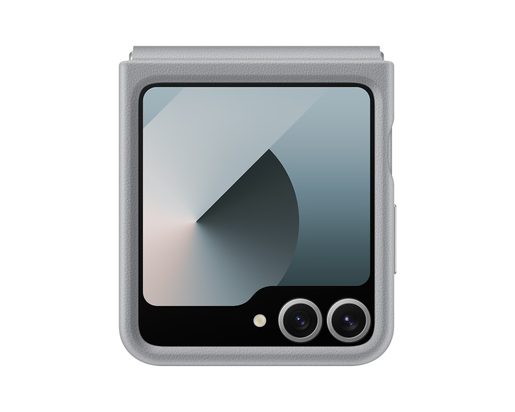 SAMSUNG OCHRANNÝ KRYT Z VEGANSKÉ KŮŽE PRO FLIP 6 GRAY