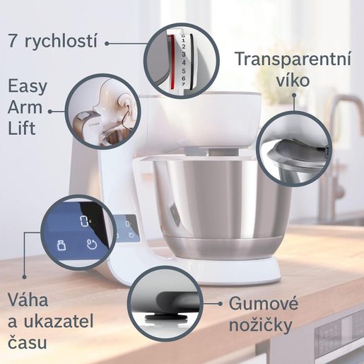 MUM5XW40 KUCHYŇSKÝ ROBOT BOSCH