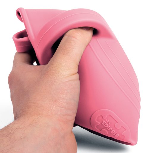 BIGJIGS TOYS SILIKONOVÁ KONVIČKA RŮŽOVÁ CORAL