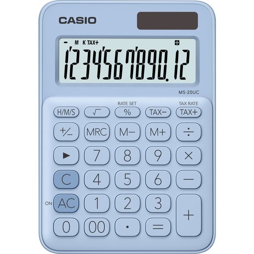 CASIO MS 20 UC LB - KALKULAČKA