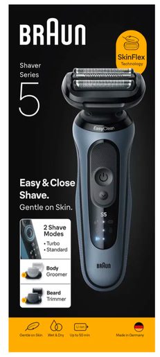 BRAUN SERIES 5 WET&DRY 52-A1650S