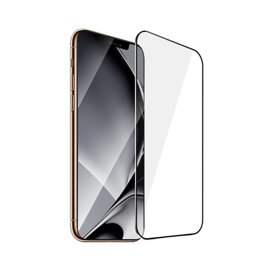TVRZENÉ SKLO S KOVOVÝM RÁMEČKEM IPHONE XS MAX / 11 PRO MAX