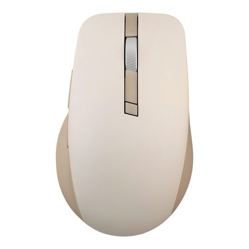 ASUS SMARTO MOUSE MD200 SILENT PLUS/KANCELÁŘSKÁ/OPTICKÁ/PRO PRAVÁKY/4 200 DPI/USB+BT/BÉŽOVÁ