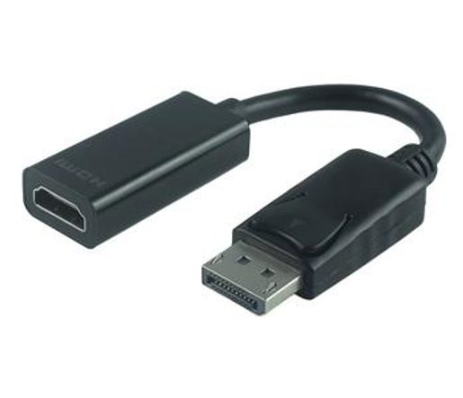 PREMIUMCORD ADAPTER DISPLAYPORT - HDMI, M/F,4K,30HZ, 20CM
