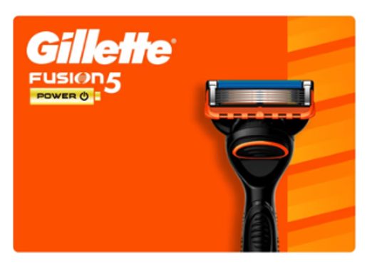 GILLETTE FUSION5 POWER HOLICÍ STROJEK PRO MUŽE, 10 NÁHRADNÍCH HLAVIC