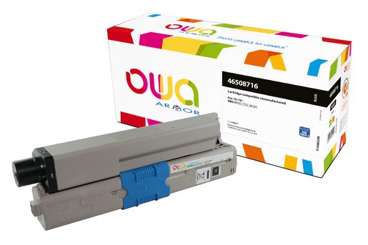 OWA ARMOR TONER PRO OKI 46508716,ČERNÁ/BLACK