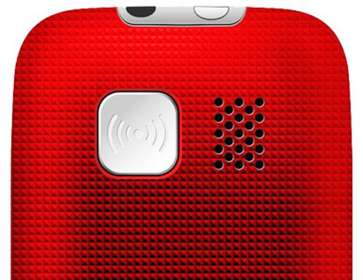 EVOLVEO EASYPHONE, MOBILNÍ TELEFON PRO SENIORY S NABÍJECÍM STOJÁNKEM, ČERVENÁ