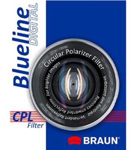 BRAUN C-PL POLARIZAČNÍ FILTR BLUELINE - 62 MM