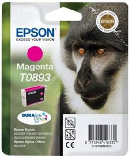 EPSON MAGENTA INK CARTRIDGE SX10X 20X 40X (T0893)