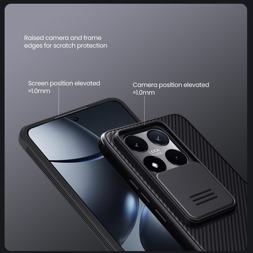 NILLKIN CAMSHIELD PRO ZADNÍ KRYT PRO XIAOMI 14T BLACK