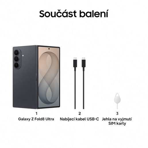 SAMSUNG GALAXY Z FOLD8 ULTRA 5G 12GB/256GB F976B GRAPHITE