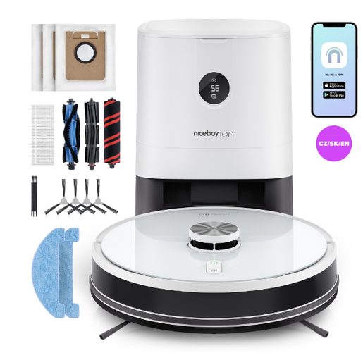 NICEBOY ION CHARLES Q10 - ROBOTICKÝ VYSAVAČ