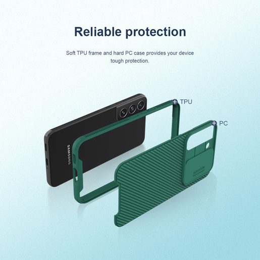NILLKIN CAMSHIELD PRO ZADNÍ KRYT PRO SAMSUNG GALAXY S23 ULTRA BLACK