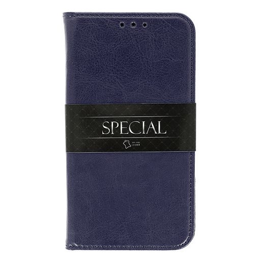 KOŽENÉ POUZDRO PRO SAMSUNG GALAXY A20E (A202) NAVY