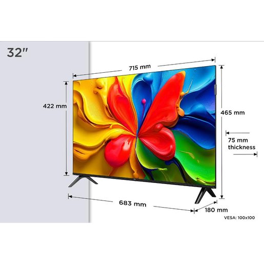 32S4K QLED TV TCL