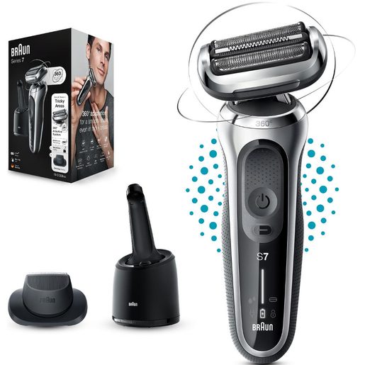 BRAUN SERIES 7 71-S7200CC WET & DRY SILVER